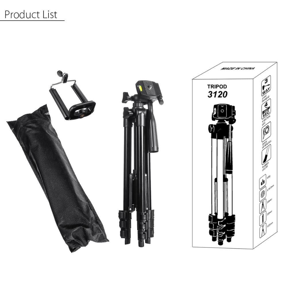 Camera Stand Inch 40 Portable Lightweight Phone Tripod