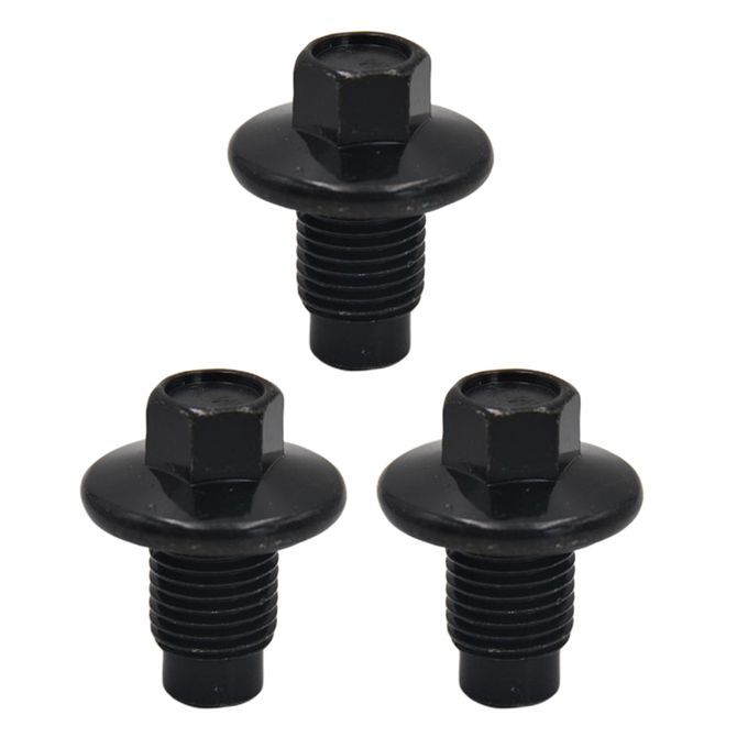 3 Pieces Bolts M14 X 15mm Oil Drain Sump Plug Screw For Ford Fusion