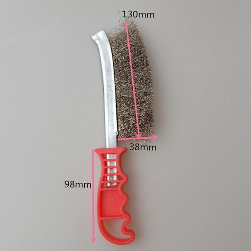 Wire Hand Brush Brass Steel Brushes Rust Removal Tool