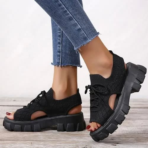 Fashion Sandals With Lace