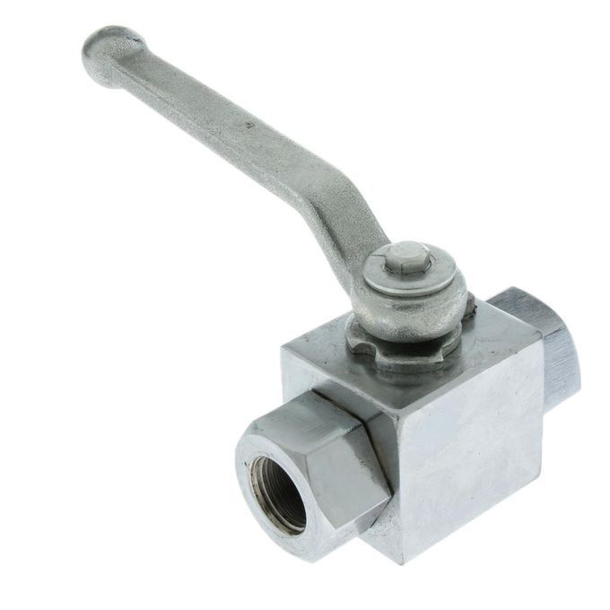BSP 2 Way High Pressure Hydraulic Ball Valve Female Thread DN10 3/8