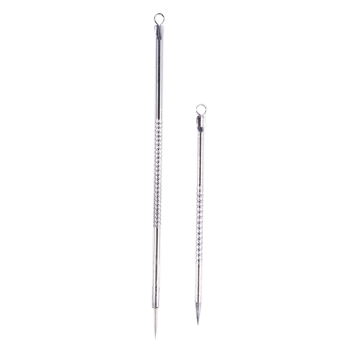 1Pair Cosmetic Makeup Tool Metal Pimple Blackhead