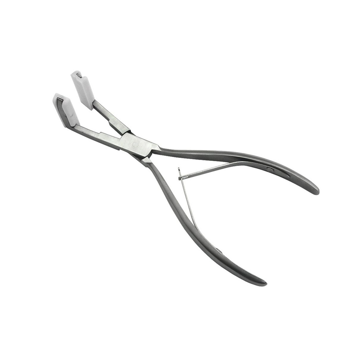 1PC Silver Stainless Steel Pliers for Tape Hair Extension Ta