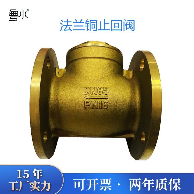1.5-Inch 2-Inch 6-Inch H44W-16P Check Valve Check Valve Flange Brass Check Valve Horizontal Check Valve