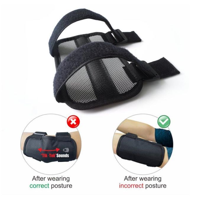 Golf Straight Swing Practice Training  Elbow Support Brace Arm Band