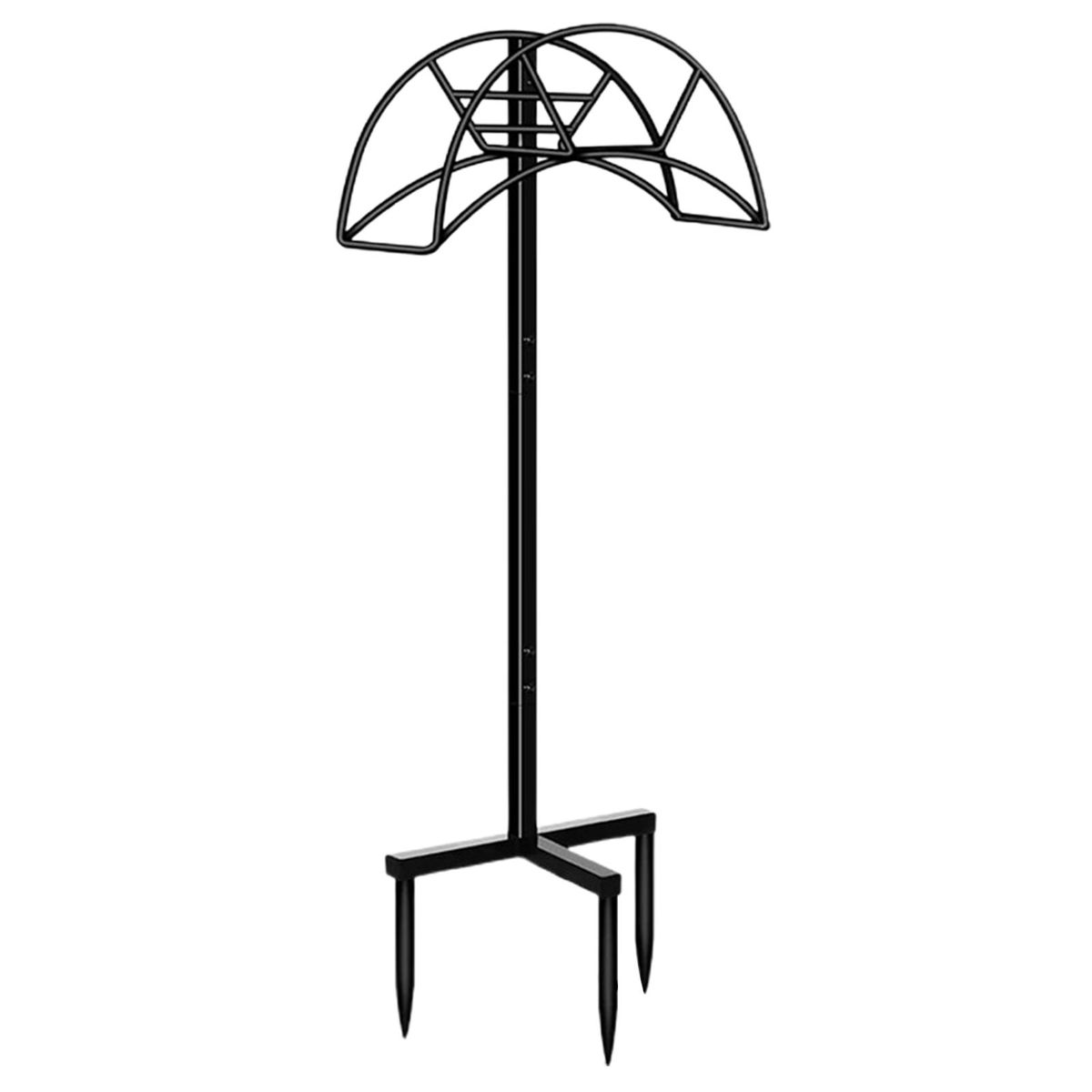 Heavy-duty Metal Hose Hanger Metal Garden Hose Stand Heavy for Lawn