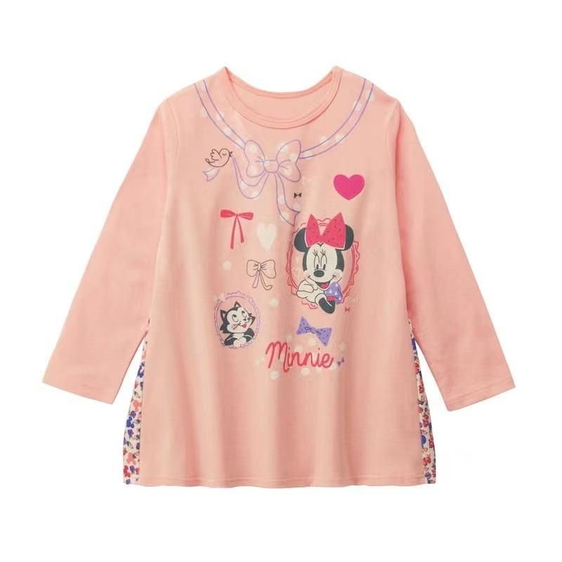Hot-Selling New Arrival Children's Clothing Girls' Baby Cotton Jersey Long Sleeve Back Flo
