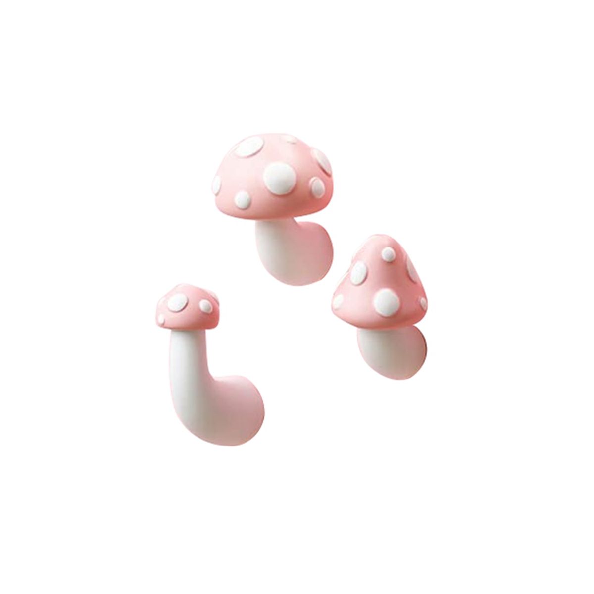 3Pc Mushroom Refrigerator Magnets Decorative, Kitchen