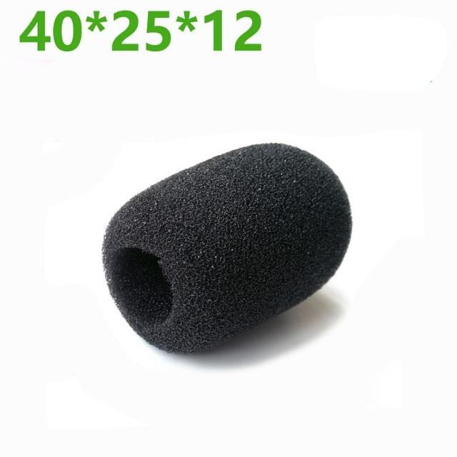 Microphone Windscreen Sponge Small Headset Mic Foam Cover