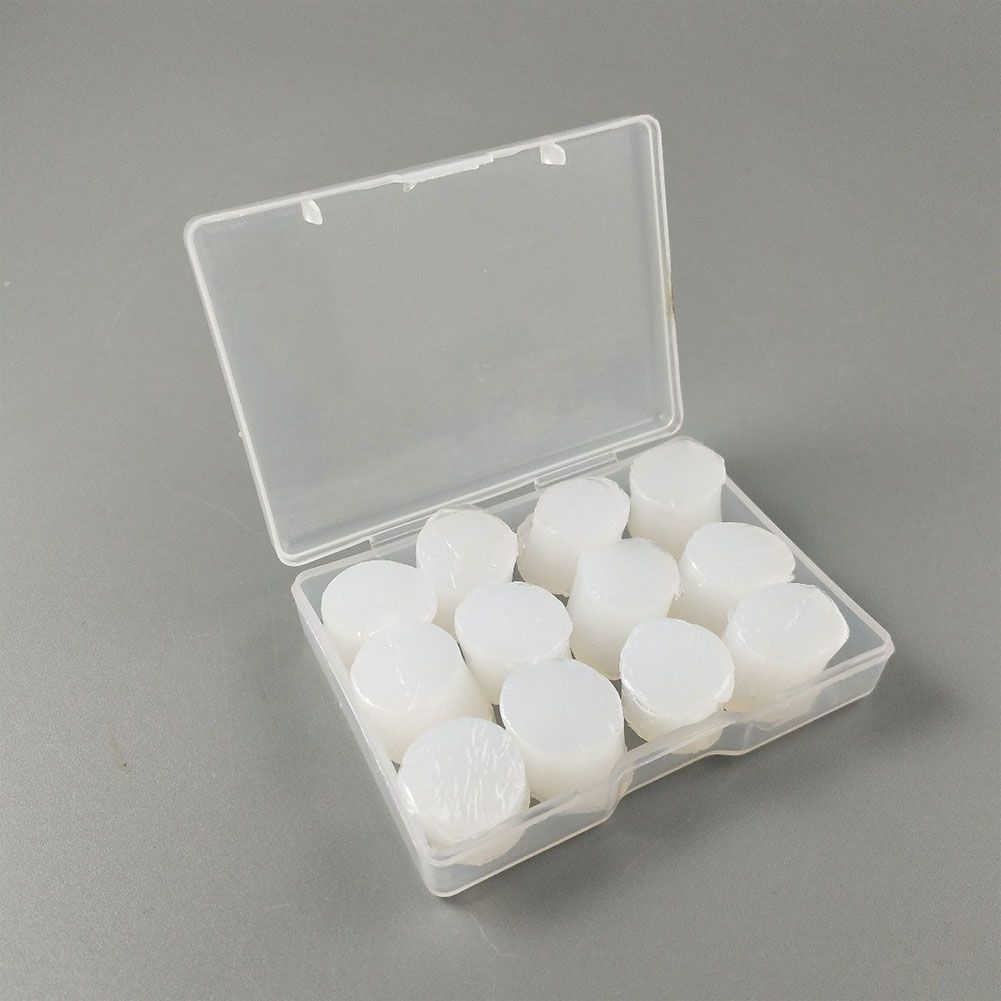 12Pcs/pack Soft Silicone Ear Plugs For Sleeping Swimming