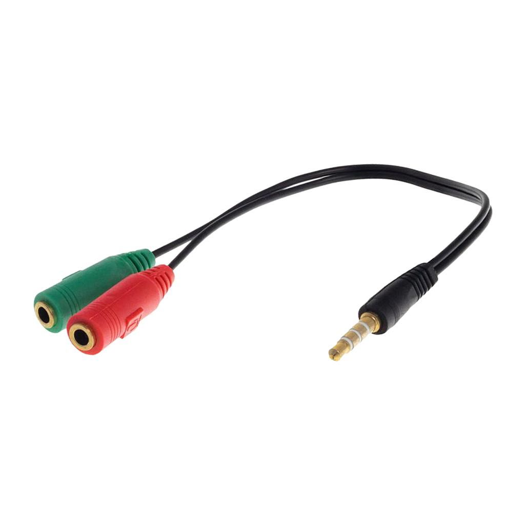 3.5mm  Adapter, Y Splitter Audio Cable, Microphone And Headphone