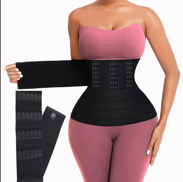 Snatch Me Up Buckle Bandage Tummy Wrap Waist Trainer