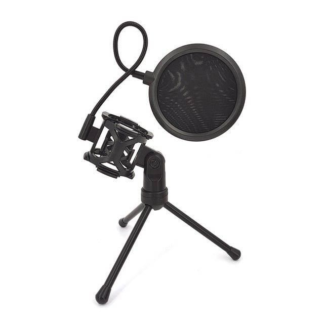 Professional Microphone Desk Stand Recording Equipment