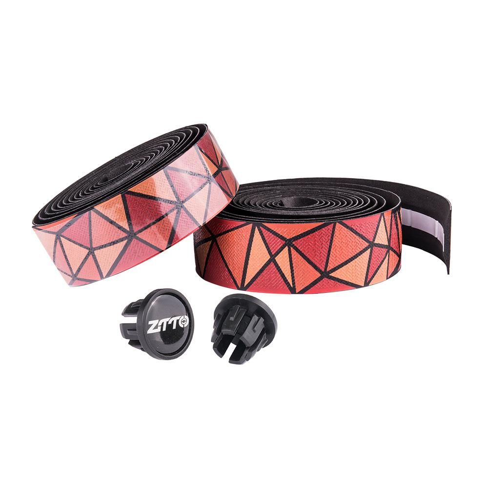 ZTTO Bike Handlebar Tape Anti-Vibration Wrap with 2 Bar