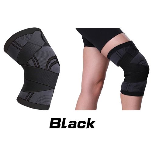 Elastic Nylon Sports Compression Knee Sleeve