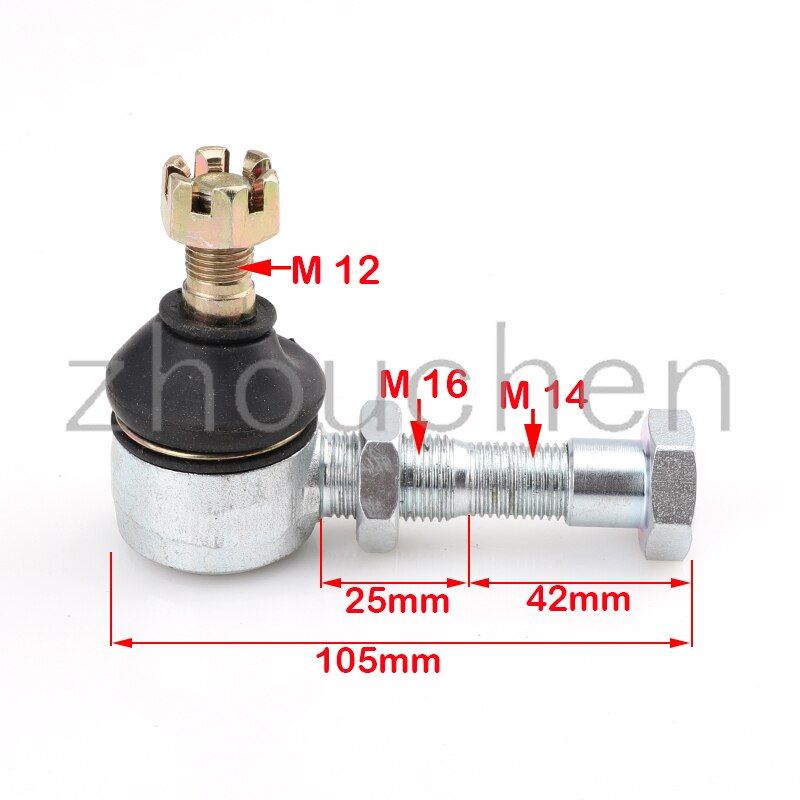 12x14mm Tie Rod Ball Joint For Quad Dirt Bike Small Hummer Buy 50cc 90cc 110cc 125cc 150cc 200cc 250cc ATV Quad 4-Wheeler