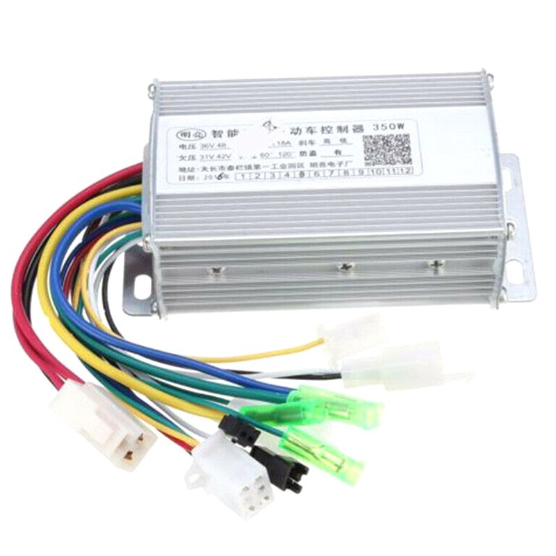 Electric Bicycle Brushless Motor Speed Controller 36V/48V 350W Durable For Scooter Car Styling
