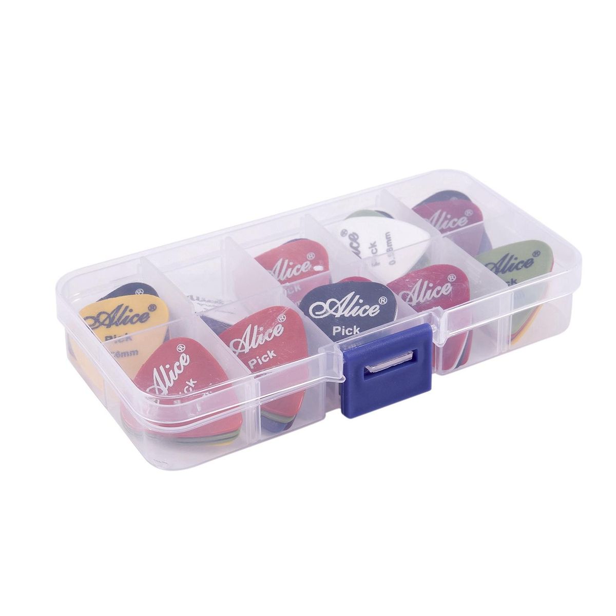 Alice Guitar Pick 1 box case 40 Pieces plectrum mediator mix 0.58-1.5