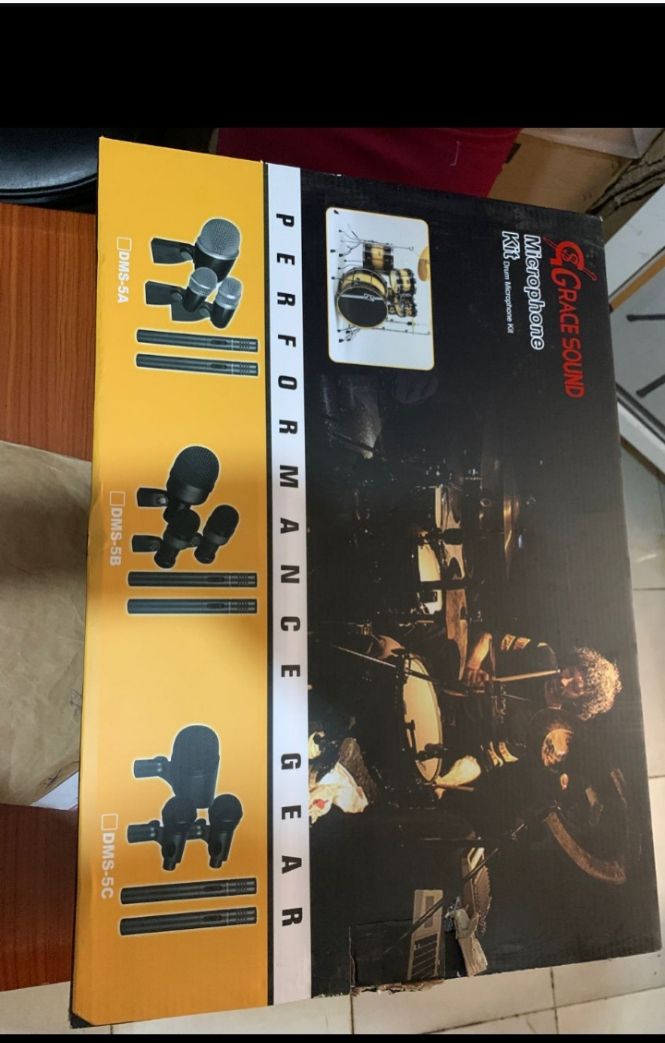 5 Sets Drum Microphone