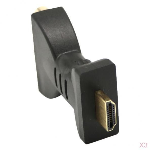HDMI Male To 3 RCA Video Audio AV Female Adapter Converter Connector