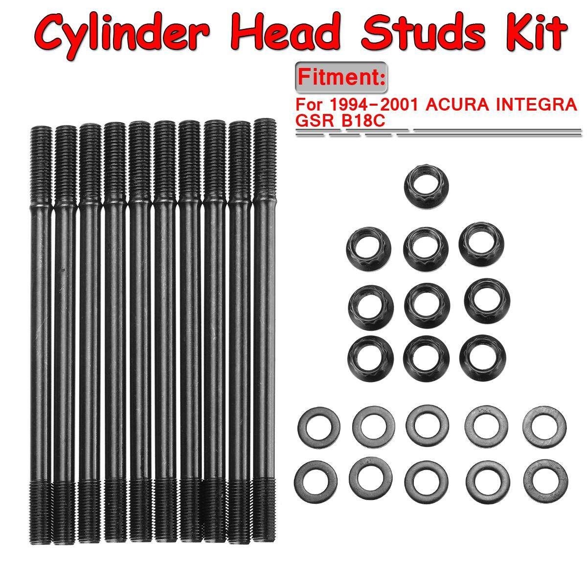 208-4303 Cylinder Head Stud Kit For Honda Acura GSR B18C1 B18C5 B20VTEC LSVTEC