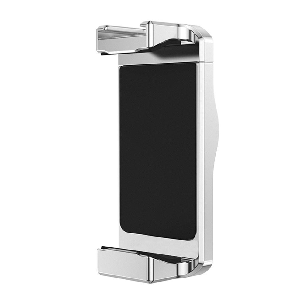 UURIG PH-05 Magnetic Phone Holder Phone Tripod Mount Clamp Aluminum Alloy with Cold Shoe Mount 1/4 Inch Screw Hole Replacement for iPhone 14/13/12/11 and More