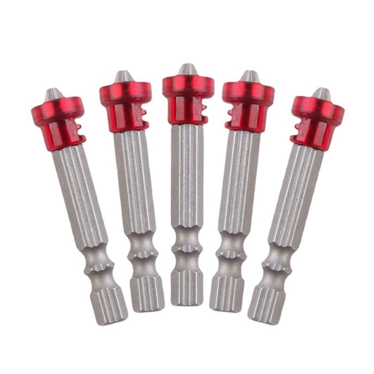 5Pcs Cross Bit High Strength Magnetic Bit
