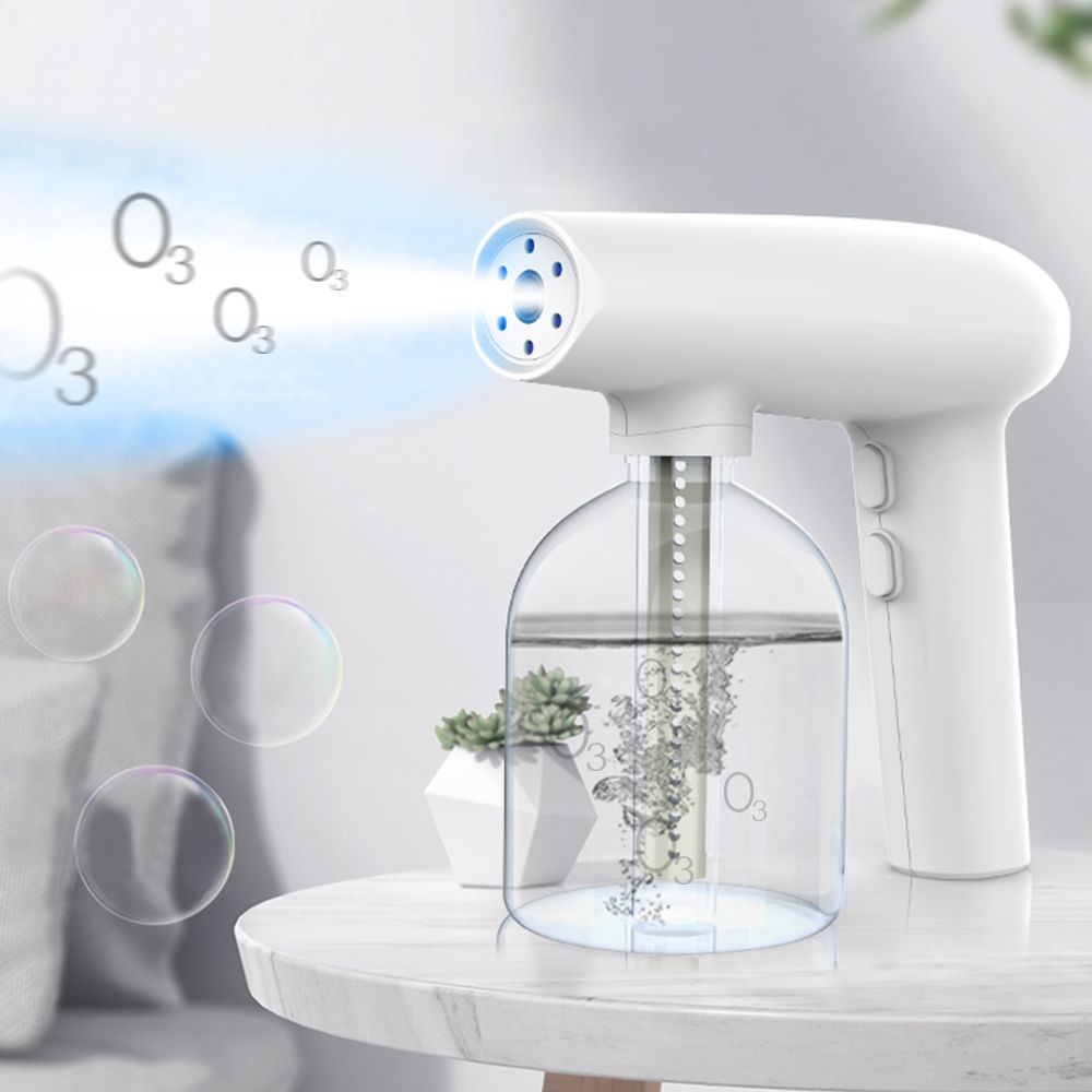 Handheld Blue Light Ozone Disinfection Gun Nano Atomization