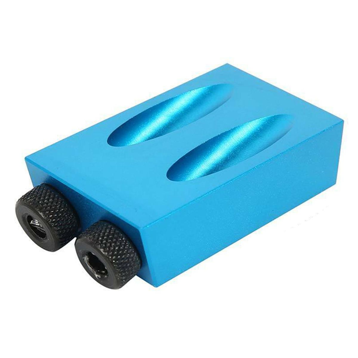 34Pcs Woodworking Pocket Hole Jig Drill Guide Set Hole Puncher Locator Bit Tools