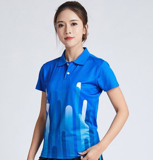 2020 New Women's Tennis T Shirts , Female Quick Dry Badminton Kit , Girl Sportwear Clothes Yellow Table Jerseys , Running Shirt