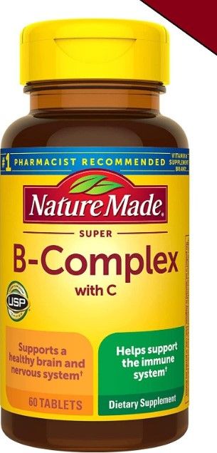 NatureMade Super B Complex With Vitamin C, 140 Tabs