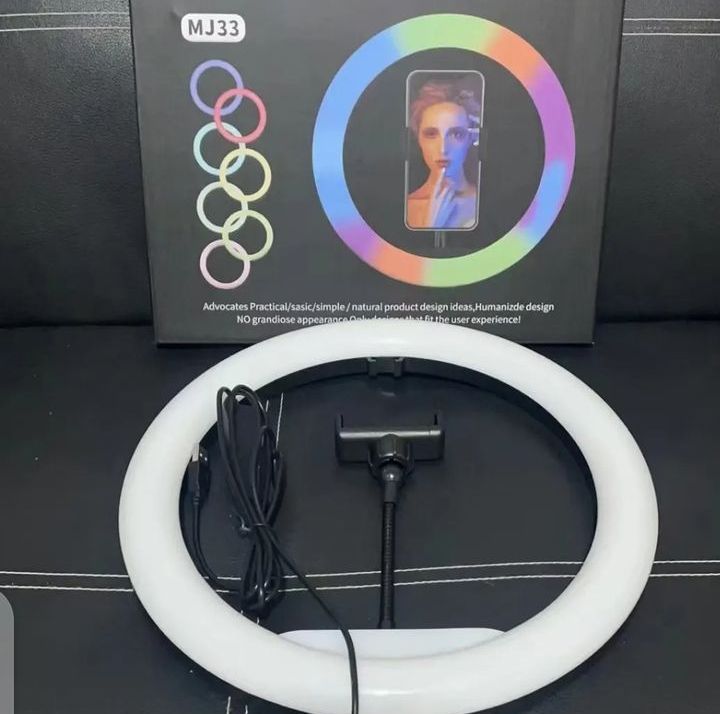 RGB LED SOFT RING LIGHT MJ33