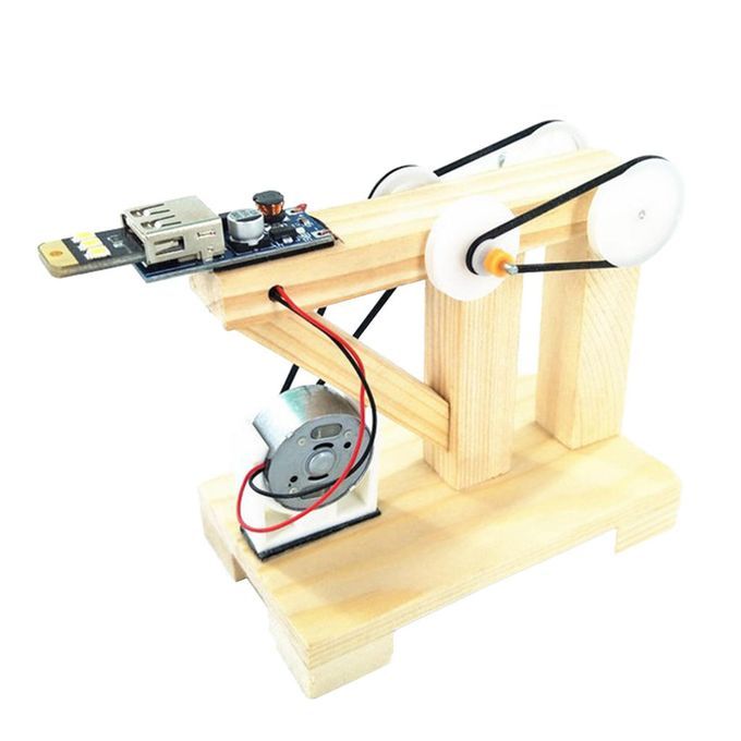 Electric Experiment DIY Hand  Model Toy Kit Physics Puzzle