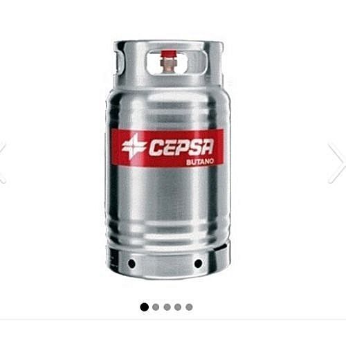Light Weighted12.5 Kg Stainless Cylinder - Silver