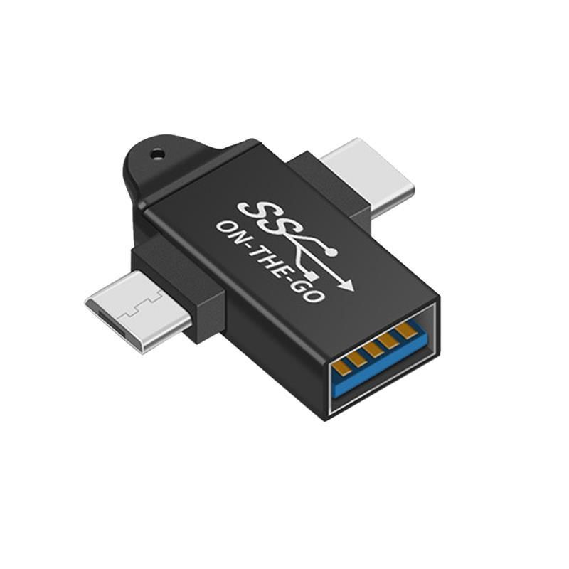 USB C to USB 3.0 OTG Converter USB 2 in 1 Type C -OTG Adapte