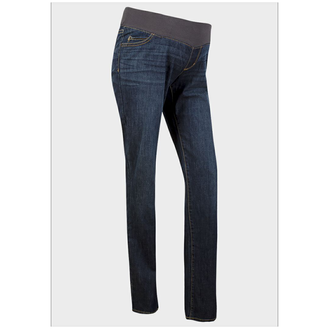 R Maternity Elastic Band Boot Cut Jeans