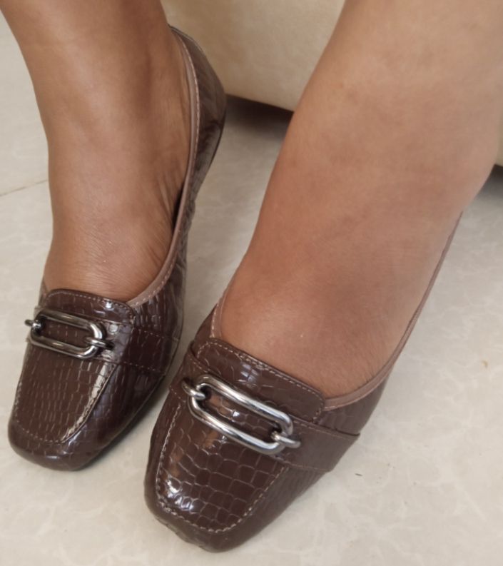 BANANA Ladies Loafers Flat Shoe -Brown