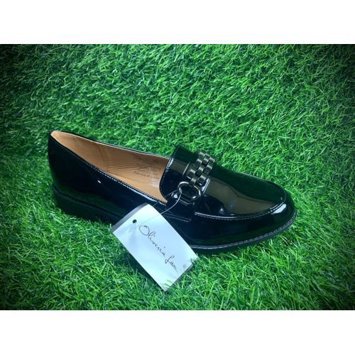 Corporate Ladies Loafers Shoe - Black