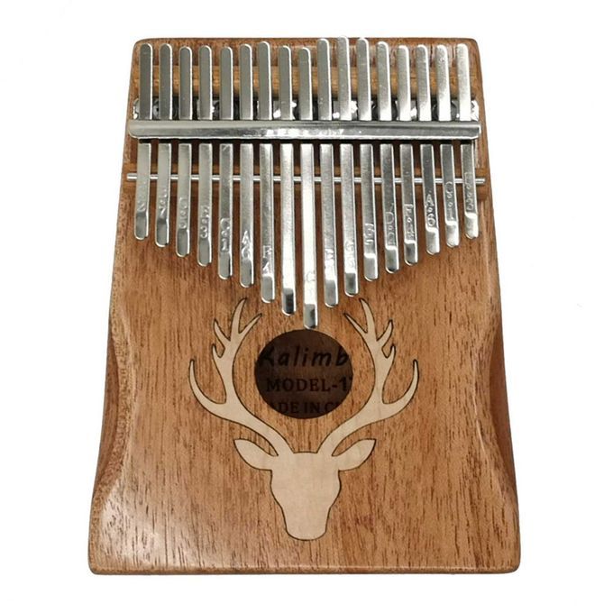 17 Keys Kalimba Elk Thumb Piano Portable Musical Instrument