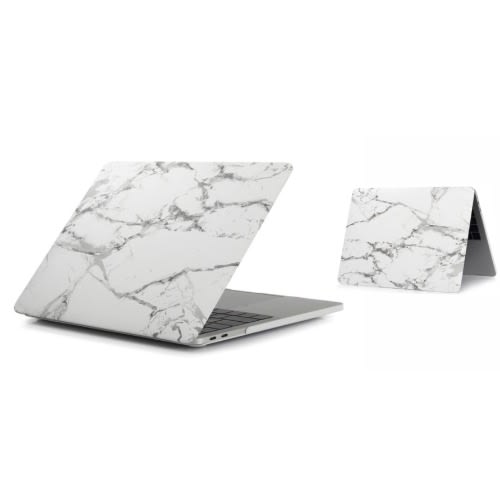 Marble Case For Macbook Pro 13 Inches Case - White