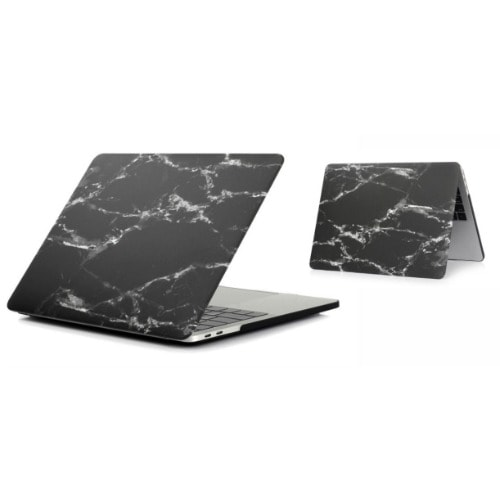 Marble Case For Macbook Pro 13 Inches Case - Black