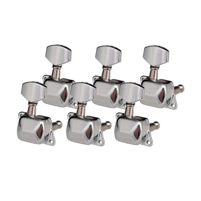 2X 6 Pieces Guitar String Tuning Peg, Tuner Machine Heads Knobs -