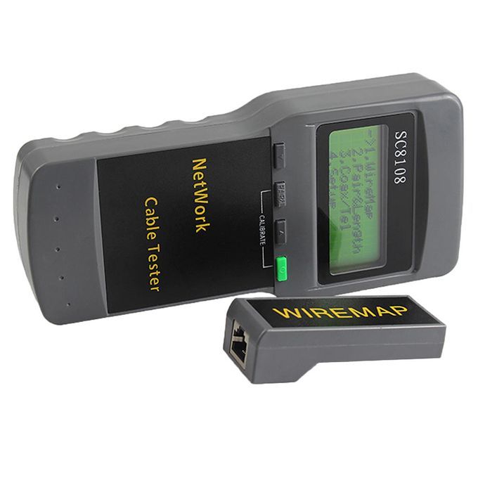 5E 6E SC8108  Network LAN Length Cable  Meter Tools