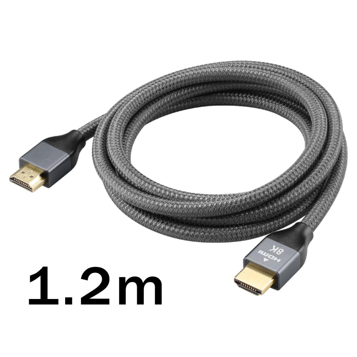 HDMI 2.1 Cable 8K 60Hz 4K 120Hz Video Cord 48Gbps High Speed For