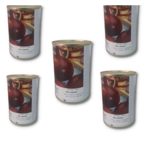 Red Creole Onion Seeds - 100g - 5 Tin
