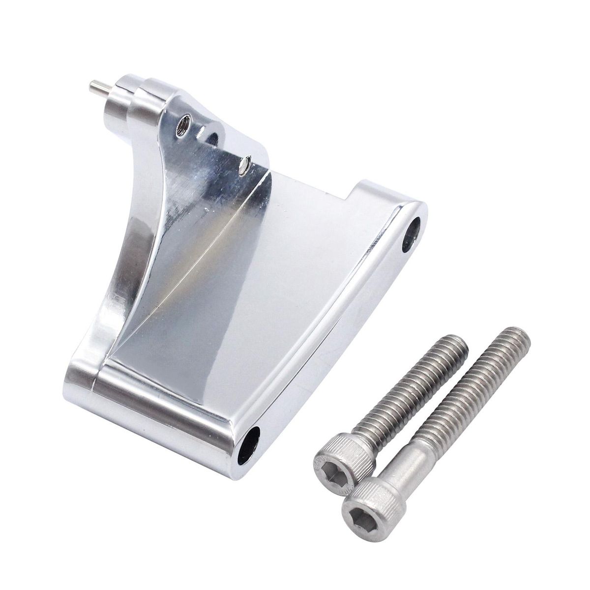 Polished Billet Aluminum Timing Tab Chain Cover Replacement for SB Chevy   305 327 350 383 400