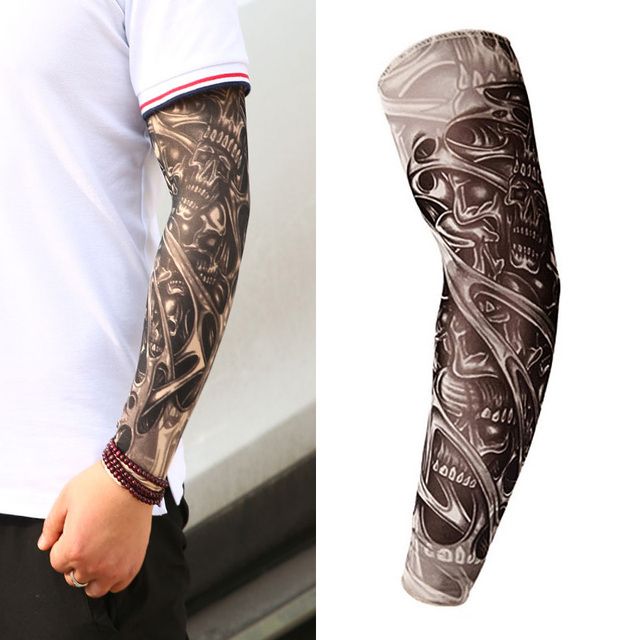 High Quality Fake Tattoo Sleeves Temporary Body Art Tattoos