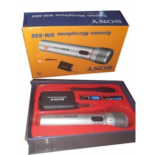 Sony Dynamic Sony Wired And Wireless Microphone