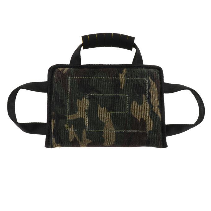 3 Handles Dog Outdoor Training Canvas Bite Tug Pillow Interactive