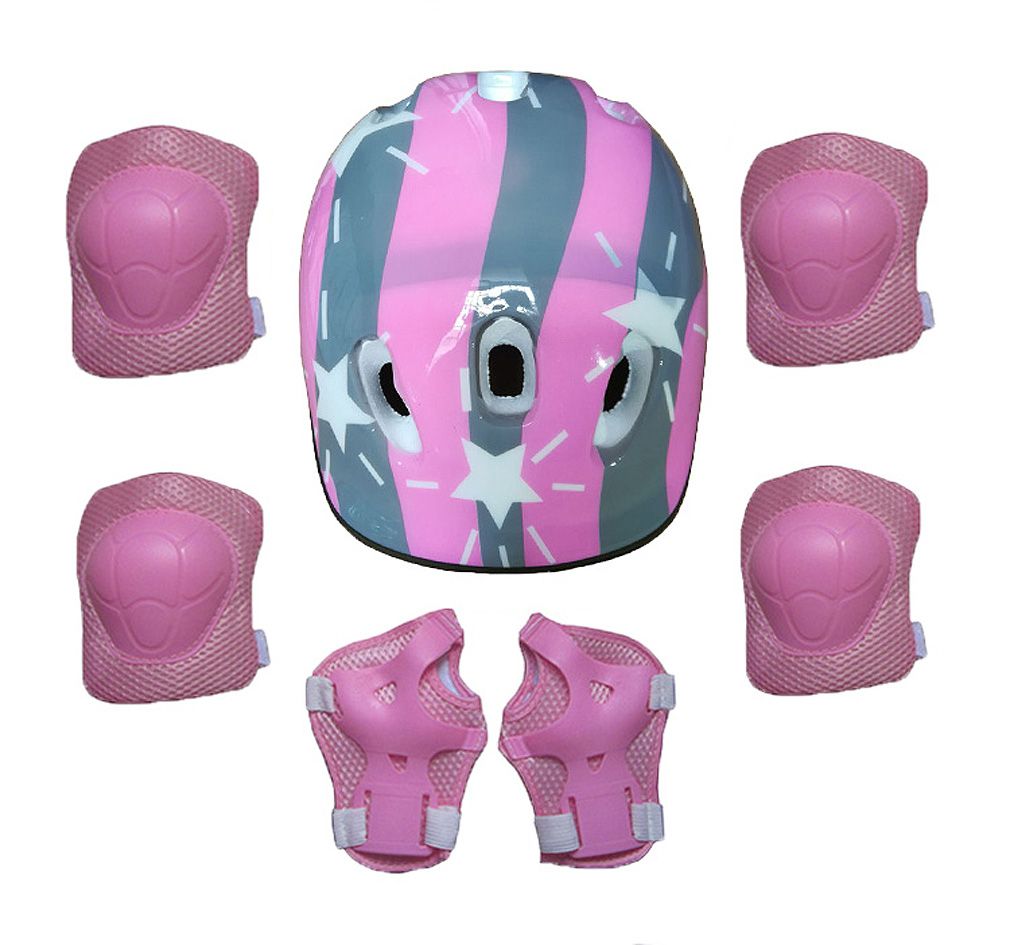 Cycling Girls Ty Knee & & Pad For Elbow Kids Hat Boys Set